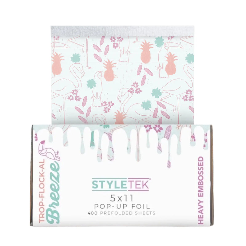 StyleTek Trop-Flock-Al Breeze 5" x 11" 500 Heavy Embossed Sheets