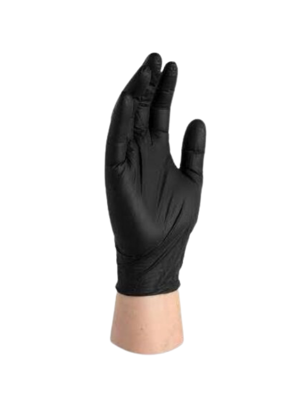 Styletek Deluxe Touch Black Nitrile Gloves