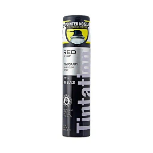 Red by Kiss Tintation temporary hair color spray can on a white background