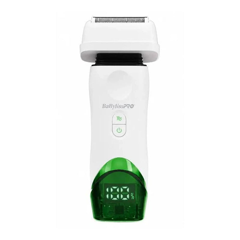 BaBylissPRO® x Tomb 45® Wireless-Charging Double-Foil Shaver (White)