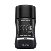 Toppik Pro hair building fibers container on a white background