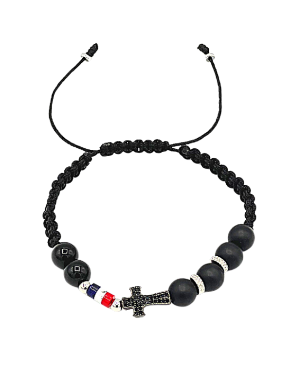 Barber Luxury Beaded Bracelets - Cross
