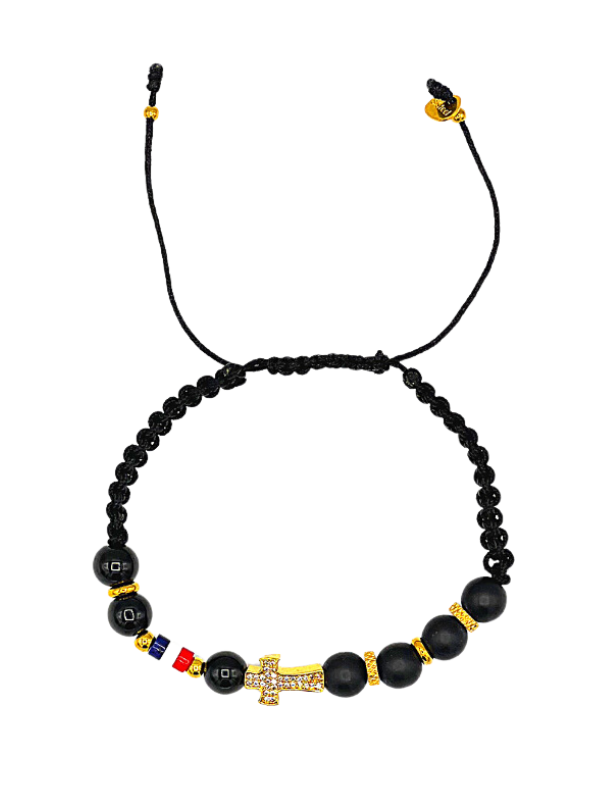 Barber Luxury Beaded Bracelets - Cross
