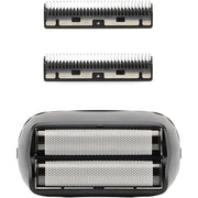 Dual titanium foil replacement head for VGR electric shaver