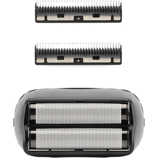 Dual titanium foil replacement head for VGR electric shaver