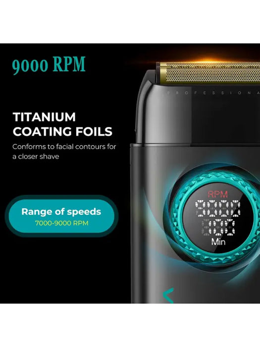 VGR Professional Barber Combo 4 in 1 Grooming Kit with Travel Case