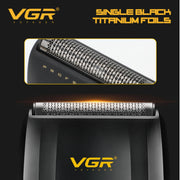 VGR V-285 S4 Professional Barber Combo Kit single foil shaver