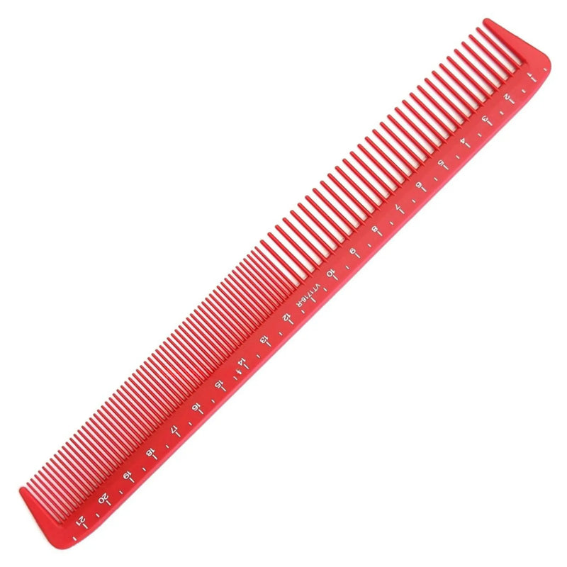 Vincent Ceramic Cutting Comb 8 1/2" Red #VT1716R