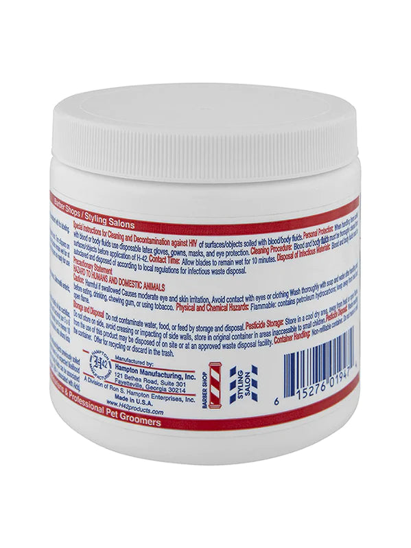 virucidal anti bacterial h-42 clean clippers blade cleaner