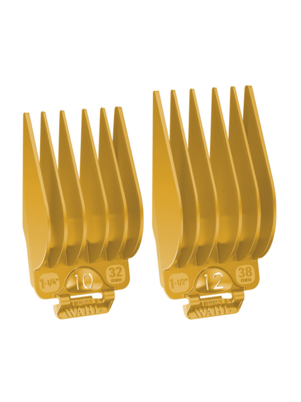 Wahl #10 & #12 Color Coded Clipper Guide Pack #3028063 — Vip