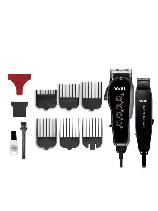 Wahl Professional Essentials Combo -Taper 2000 Clipper and AC Trimmer