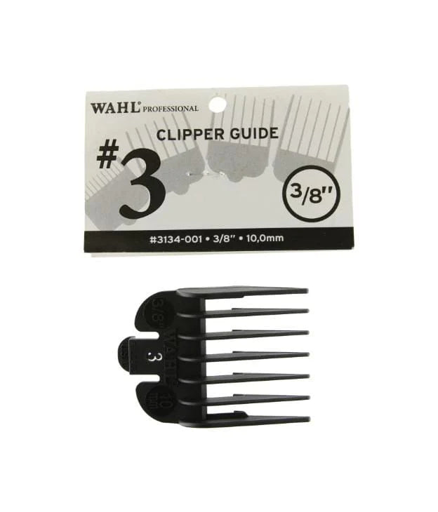 WAHL Professional Attachment Comb No. 1 - 1/8 Inch Black Guard For Hair Clippers