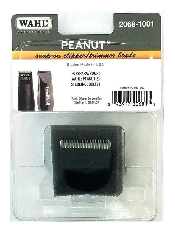 Wahl Peanut Snap-On Clipper Trimmer Blade Black
