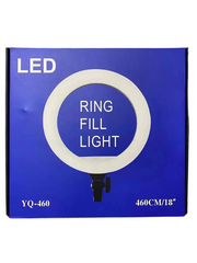 LED Ring Light with Stand 18"