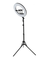LED Ring Light with Stand 18"