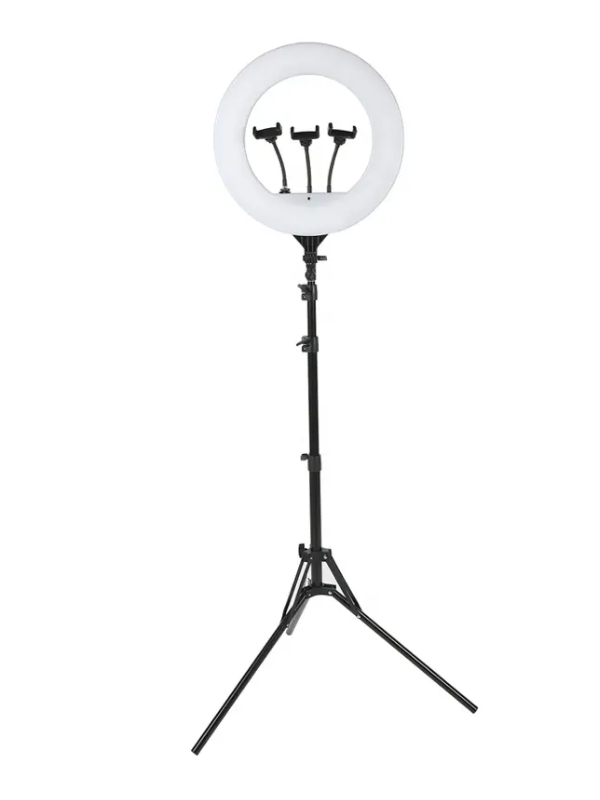 LED Ring Light with Stand 18"