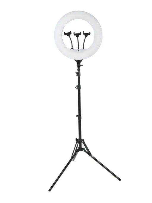 LED Ring Light with Stand 18"