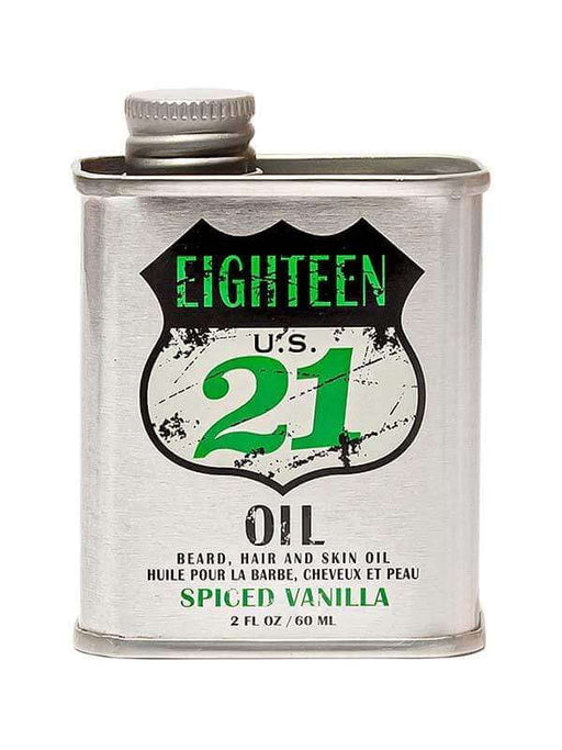 18-21 Man Made Beard Hair Skin Oil Spiced Vanilla