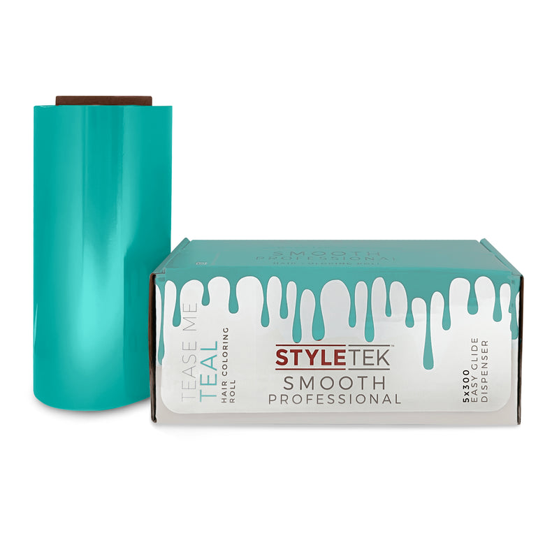 Hojas de papel de aluminio en relieve Styletek de 5x300 pies en rollo
