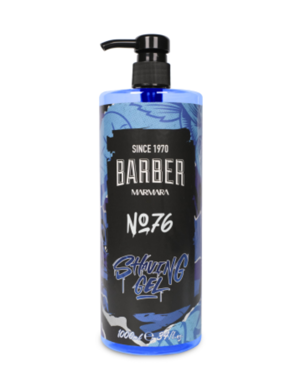 Marmara Barber Shaving Gel #76 1000ml Blue #BSG-1000-76 — Vip