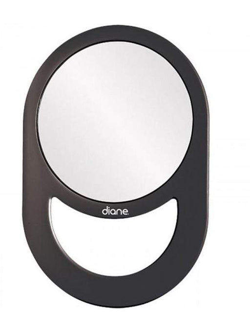 Diane Handle Hand Mirror Black