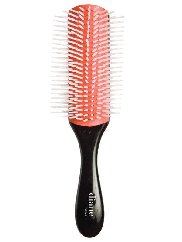 Diane Pro Nylon Pin Styling Hair Brush – Define & Detangle Thick