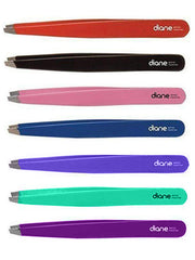 Diane Slant Tip Tweezers 4" Assorted Colors