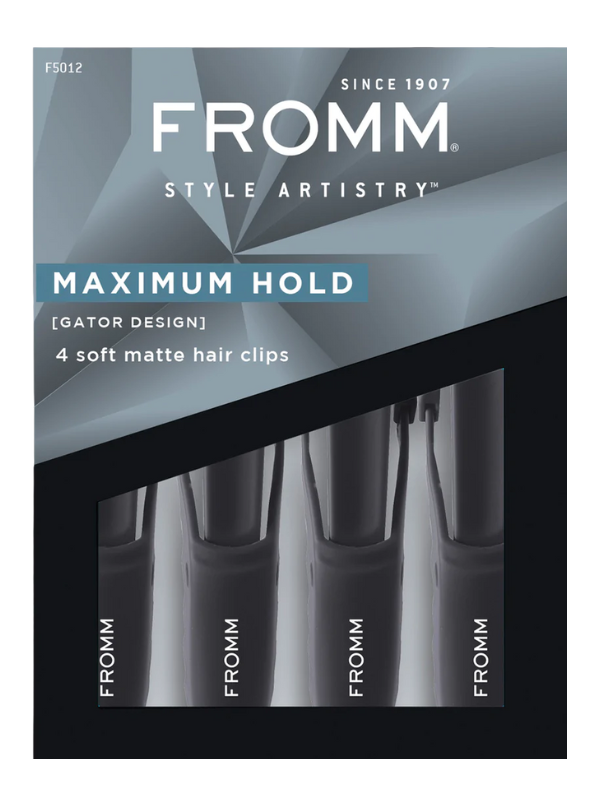 Fromm-Soft-Matte-Gator-Clips-4Pcs