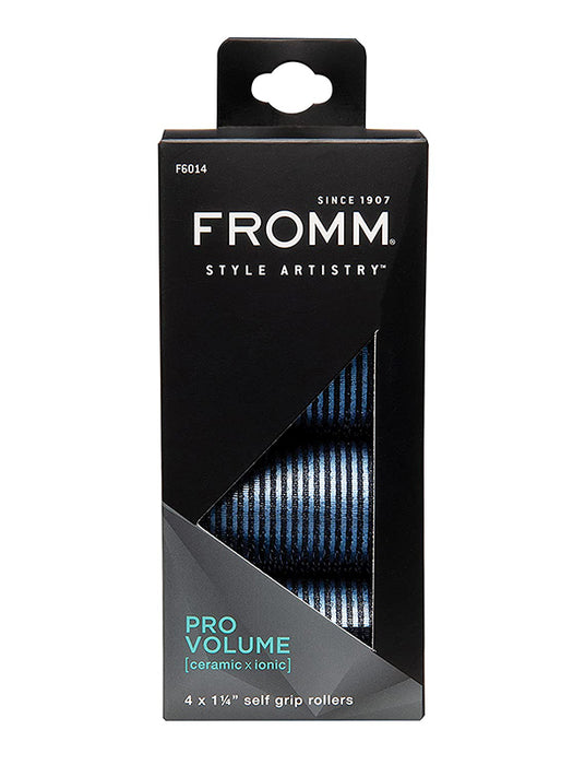 Fromm-Pro-Volume-1.25"-Ceramic-Hair-Rollers-4Pcs