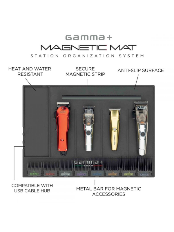 Gamma+ Magnetic Station Mat — Vip Barber Supply