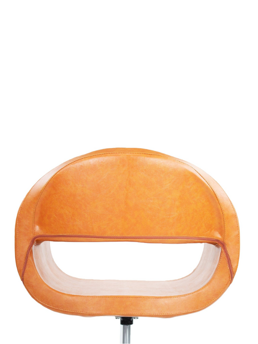 Berkeley Milla Styling Chair - Camel w/ (A58 Pump) - back of cushion