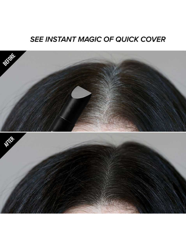 Red by KISS Temporary Touch Up Stick Dark Brown — Vip Barber Supply