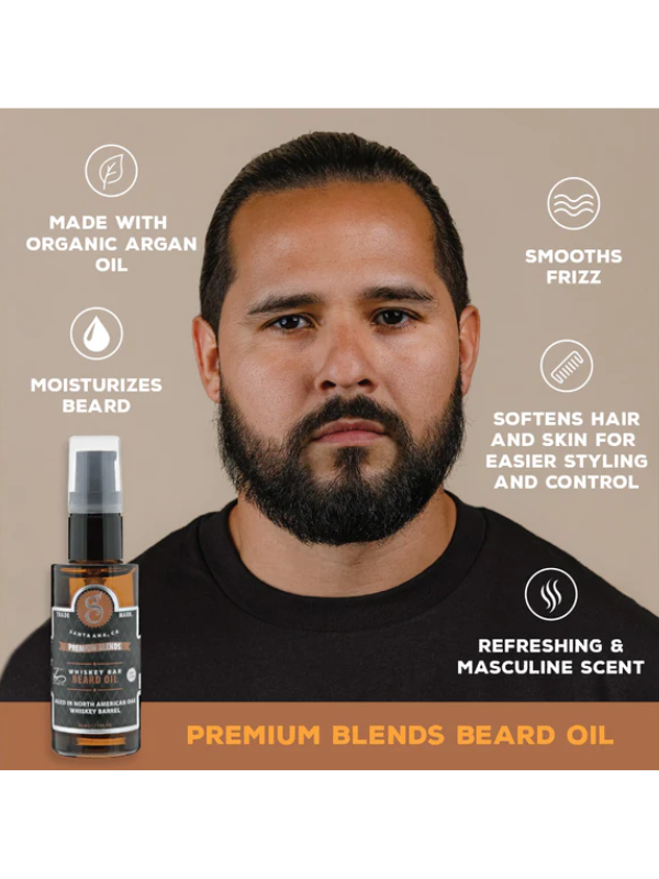 Suavecito Premium Blends Whiskey Beard Oil