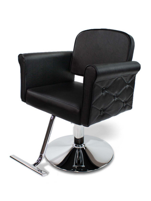 Berkeley Raelynn II Styling Chair with Rhinestone (Black)