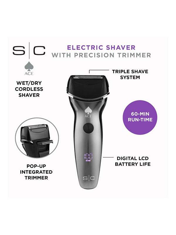 StyleCraft Ace Waterproof Electric Shaver — Vip Barber Supply