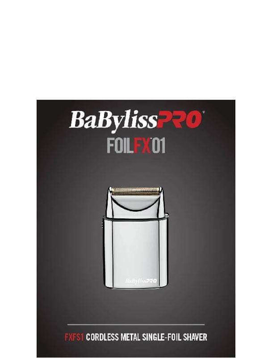 BabylissPro Shaver BaBylissPro FOILFX01 Cordless Metal Single Foil Shaver