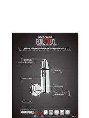 BabylissPro Shaver BaBylissPro FOILFX01 Cordless Metal Single Foil Shaver