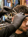 Barber Strong Nitrile Barber Gloves Black 100pcs