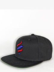 Barber Strong Snapback black/red/blue