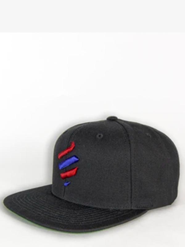 Barber Strong Snapback black/red/blue