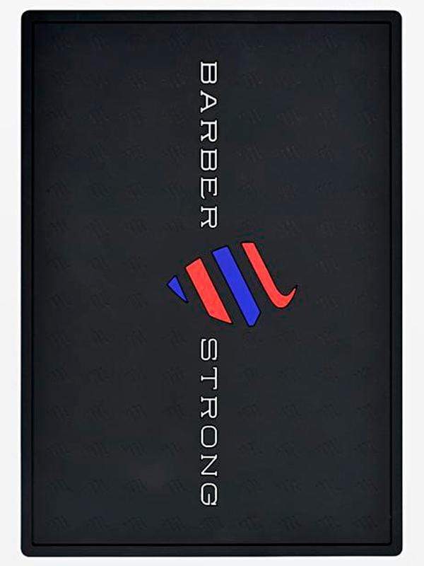 Barber Strong Station Mat Barber Strong Mat BLACK