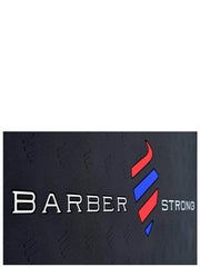 Barber Strong Station Mat Barber Strong Mat BLACK