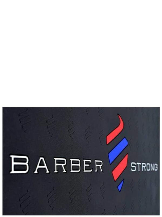 Barber Strong Station Mat Barber Strong Mat BLACK