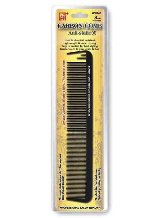 BT Carbon Hook Wide Teeth Styling Comb