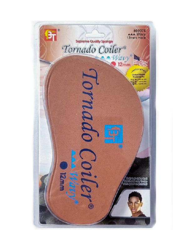 BT Tornado Coiler Wavy Hair Sponge 12mm Hole
