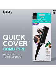 Red by Kiss Temporary Comb-On Root touch-Up - Black