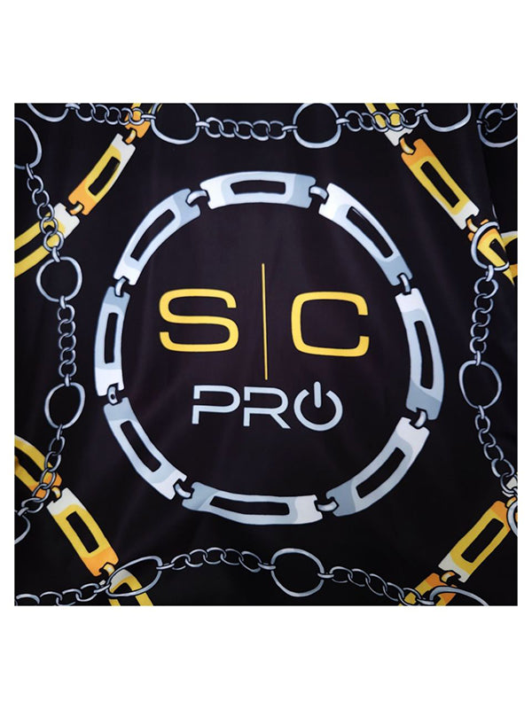 StyleCraft Cutting Pro Chain Cape - Black & Gold