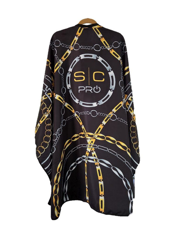 StyleCraft Cutting Pro Chain Cape - Black & Gold