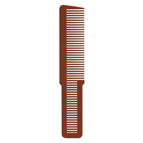 Flat Top Clipper Comb Copper