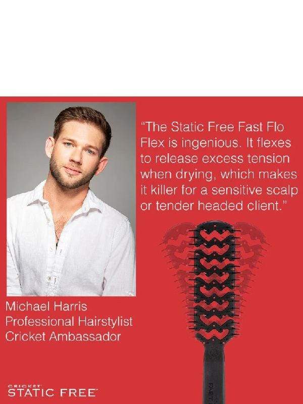 Cricket Static Free Fast Flo Flex Vent — Vip Barber Supply